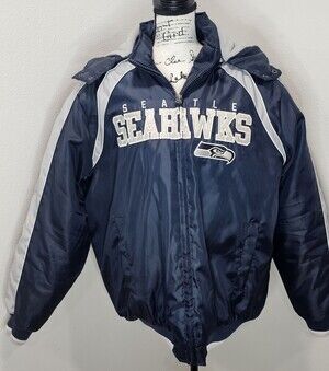 G-III Apparel Seattle Seahawks Hooded Winter Jacket Ski Coat Womens Large